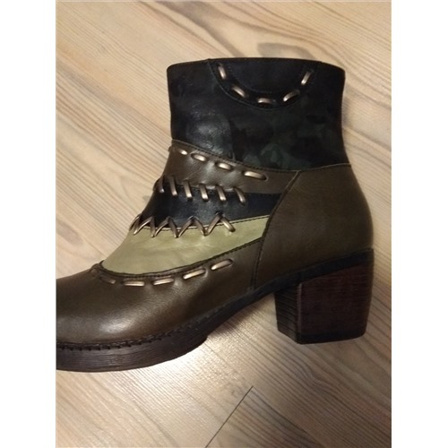 GEMINI-Stiefelette Время выкупа ВЫКУПАТЬ СРАЗУ, Выкуп возможен в случае РОСТА ЦЕНЫ ДО 1€, Размер Gr. 36, Цвет olivgrün-sch, Бренд Gemini