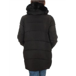 1668 BLACK Куртка зимняя женская (200 гр. холлофайбера)