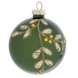 GAEM Набор из 12шт Украшение новогоднее "Шар", D 8 см, L35 W25 H8,5 см