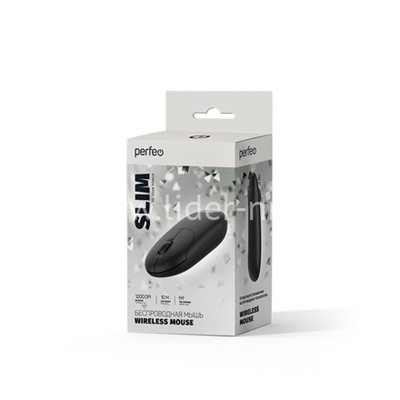 Мышь беспроводная PERFEO SLIM (черная)