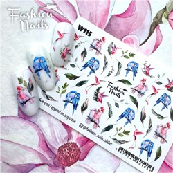 Fashion Nails, Слайдер-дизайн W115