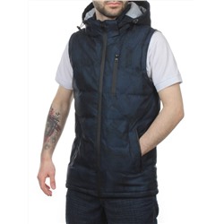 2121 DK. BLUE Жилет мужской (100 гр. синтепон)