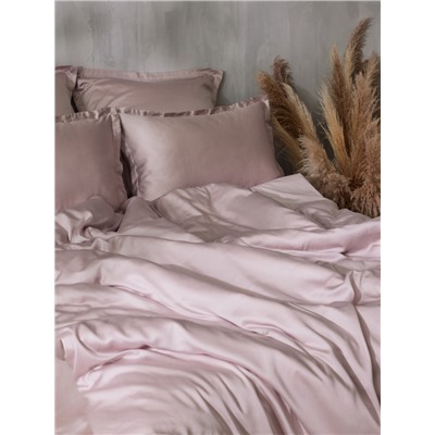 Простыня евро SL Home Tencel, 235×260 см, пудра, тенсель