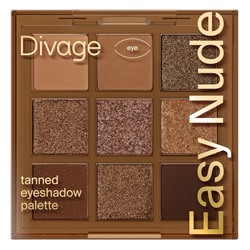 Divage Палетка Теней для век Easy Nude TANNED 9гр