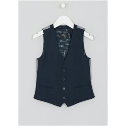 Boys Mini Me Jones Suit Waistcoat (4-13yrs)