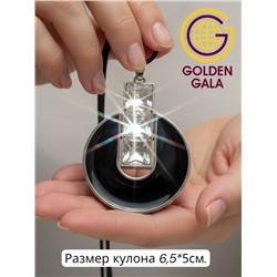 Кулон на кожаном шнурке "Женская грация" Арт КШ2130/26