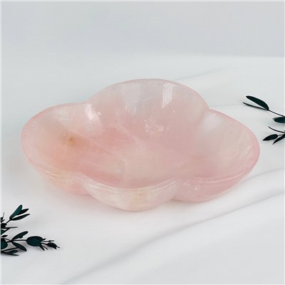 Радуга Самоцветов Чаша из мадагаскарского Розового кварца