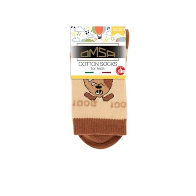 Носки детские, Omsa, 21P66 кот и пес оптом