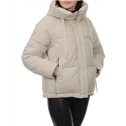 A2303 BEIGE Куртка зимняя женская (150 гр. холлофайбер)