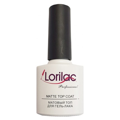 Верхнее матовое покрытие Lorilac Professional Matte Top Coat 10 ml