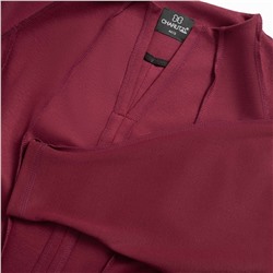 Платье-футляр со швами наружу, Больше, чем просто платье (винное)