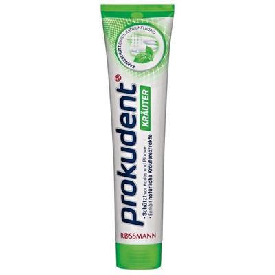 Prokudent Krauter Зубная паста от кариеса с экстрактом шалфея и ромашки, 125 г