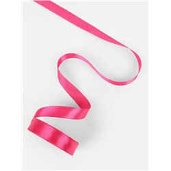 Лента атласная, 20 мм, 23±1 м, ярко-розовая №28
