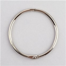 Палитра для лаков на кольце, 50 ногтей, форма овал, прозрачная