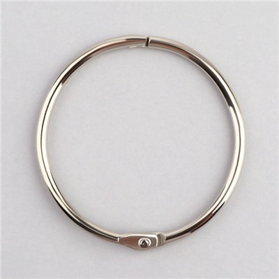 Палитра для лаков на кольце, 50 ногтей, форма овал, прозрачная