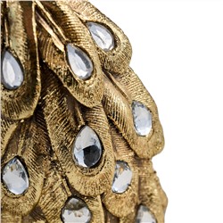 ФИГУРКА "ПАВЛИН" 11*13*25 СМ. СЕРИЯ "МАХАРАДЖИ" (КОР=12ШТ.)