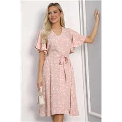 Платье Цветочный сад НЬЮ (розовое) П13709-25М
