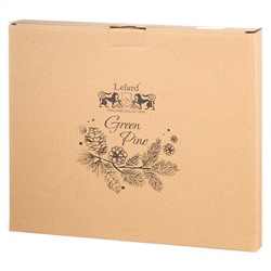 БЛЮДО СЕРВИРОВОЧНОЕ "GREEN PINE" 29*23*2,5 СМ