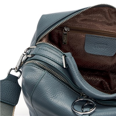 JS-1552-70 голубая сумка женская (кожа) Jane's Story