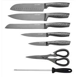 195-014 Набор ножей 7пр. на подставке в под.уп.(х6)