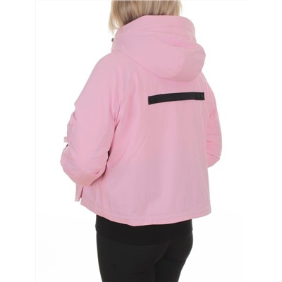 H24-280 PINK Куртка пуховая женская (утиный пух)