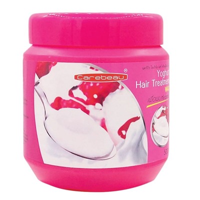 Маска для волос восстанавливающая с йогуртом Carebeau, 500 мл. Таиланд