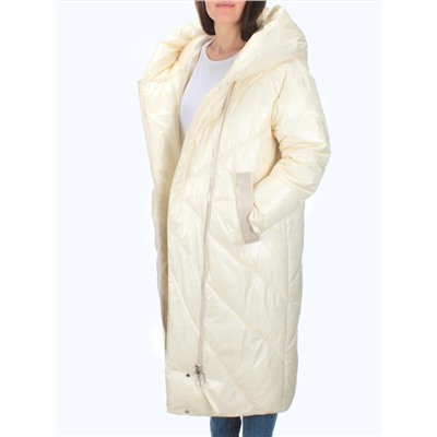22-185 MILK Пальто зимнее женское (200 гр. холлофайбер)