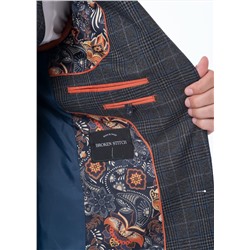 Broken Stitch Derwent Check Suit Jacket
