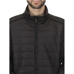 1520 BLACK Куртка мужская демисезонная (80 гр. холлофайбер)