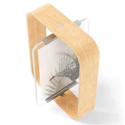 Фоторамка двухсторонняя Bellwood, 19х24, натуральное дерево