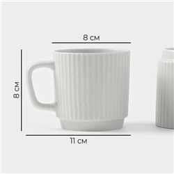 Набор посуды Magistro Jarwah Lausanne, 16 предметов, фарфор, белый