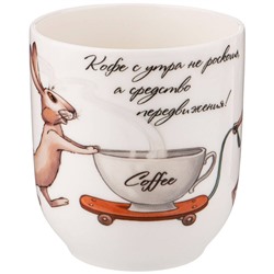 КРУЖКА LEFARD "СЧАСТЬЕ ЕСТЬ" 380 МЛ (КОР=36ШТ.)