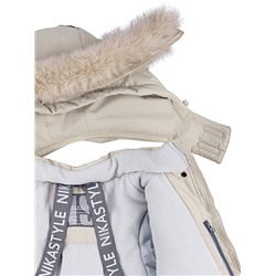 Парка зимняя для девочки NIKASTYLE 5з4024 Беж