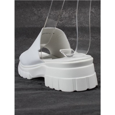 08-PEXL131-1 WHITE Босоножки женские (натуральная кожа)