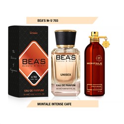 Beas U703 Montale Intense Cafe edp 50 ml, Парфюм унисекс Beas U703 создан по мотивам аромата Montale Intense Cafe