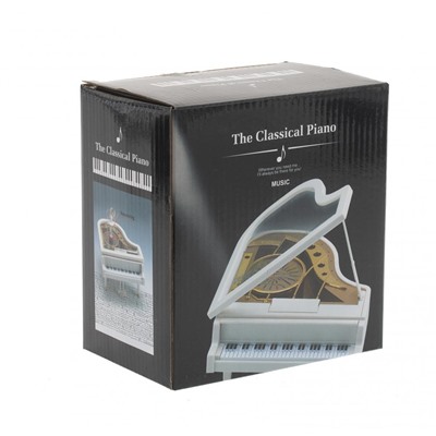 Изделие декоративное "Фортепиано" (музык.), L158 W14,5 H8,5 см