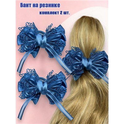 Бантик на эластичной резинке 6 пар 12 шт Арт РД11