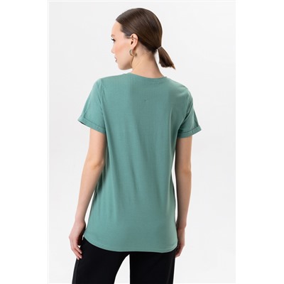 Джемпер женский 20-080L1 св.шалфей