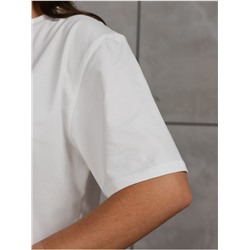 Футболка "Эксклюзив" Экрю женская