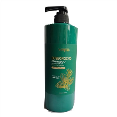 Шампунь для волос с экстрактом Хауттюйнии, Eosengcho Shampoo, Juno, 1000 г