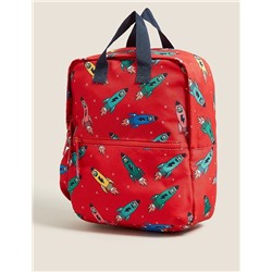 Kids' Water Repellent Rocket Nursery Backpack