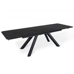 Обеденная группа SHT-DS289
                        серый мрамор / чёрный муар