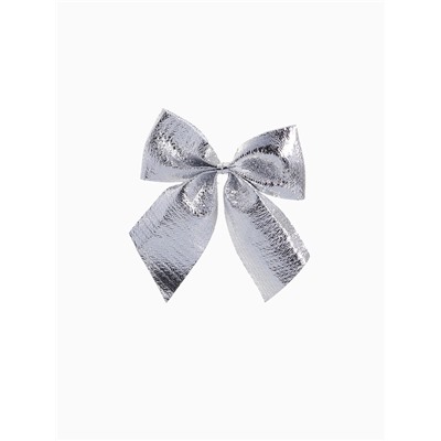 Ёлочные игрушки «Карнавал», набор 16 шт. (4 бантика, 4 шишки, 8 шаров) серебристый/голубой