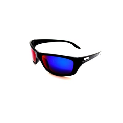 Мужские поляризационные - POLARIZED 3001 черный синий сиреневый