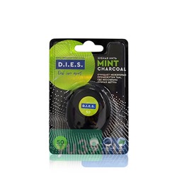 Зубная нить D.I.E.S. вкус мяты, вощёная, 50м.