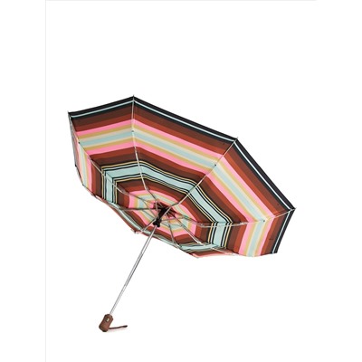 R346-1416 RodeoStripe (Разноцветная полоска) Зонт женский автомат Fulton