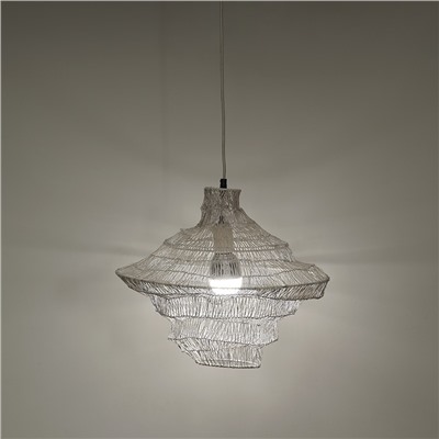 Светильник подвесной Vinger, Ø45х50 см, бежевый