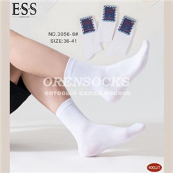 ПОДРОСТКОВЫЕ НОСКИ  ESS ЧЕРНЫЕ 3056