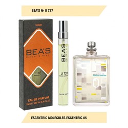 Парфюм Beas Escentric Molecules Escentric 05 unisex U737 10 ml, Парфюм унисекс Beas U737 создан по мотивам аромата Escentric Molecules Escentric 05