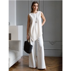 Удлиненный топ из плотного лиоцелла